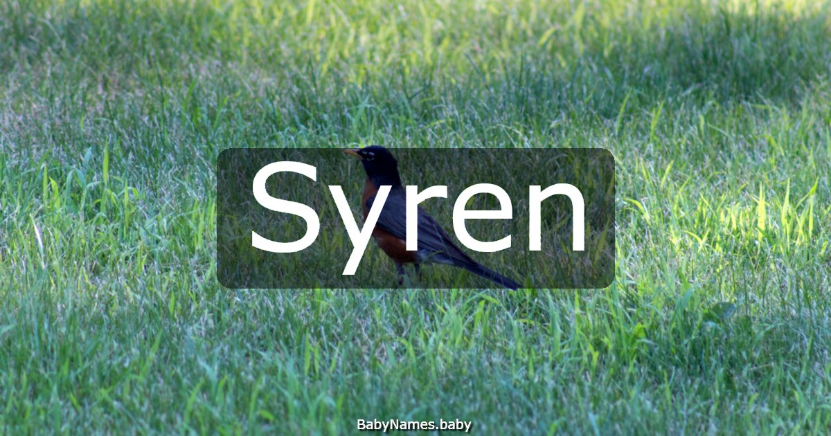 Syren