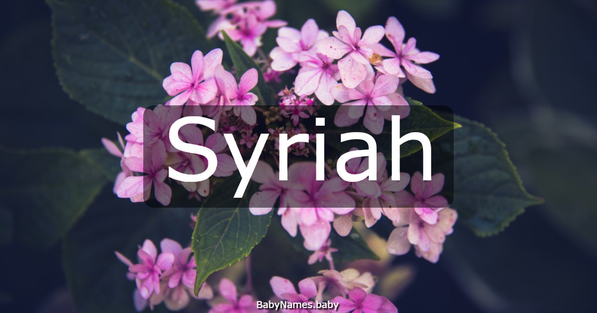 Syriah
