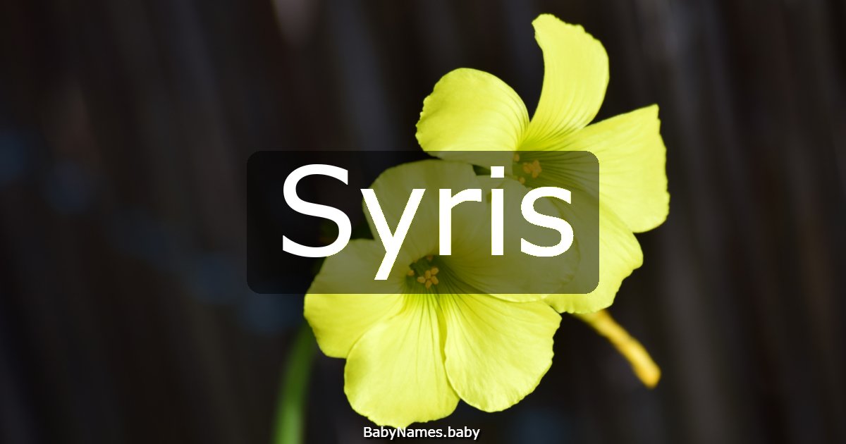 Syris