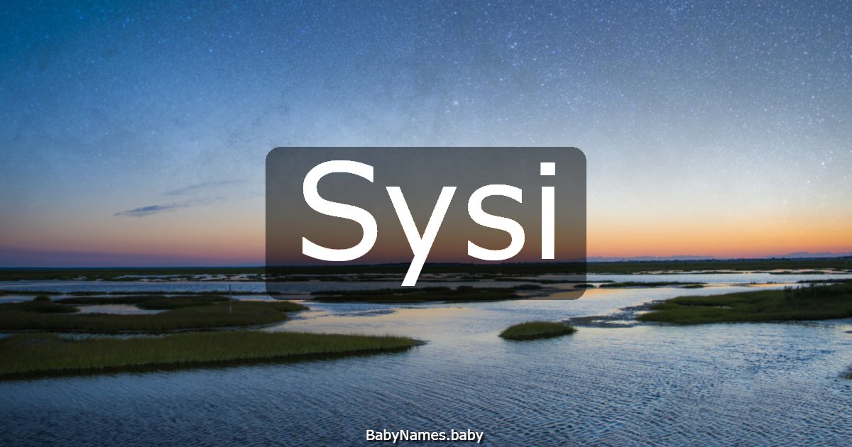 Sysi