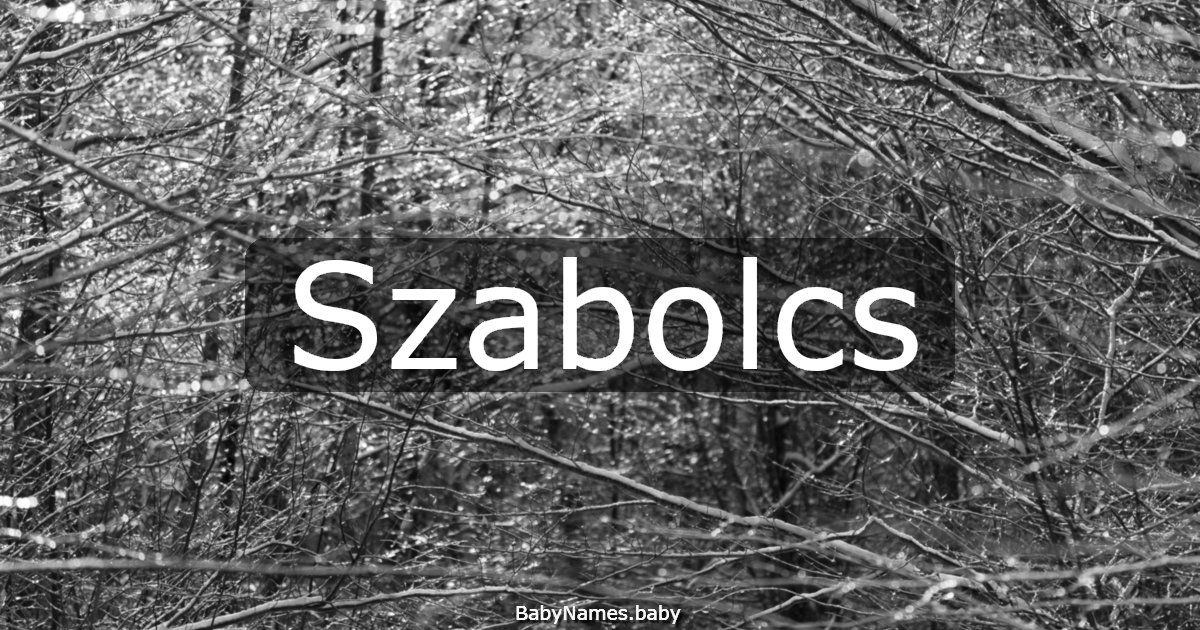 Szabolcs