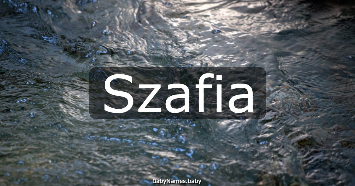 Szafia