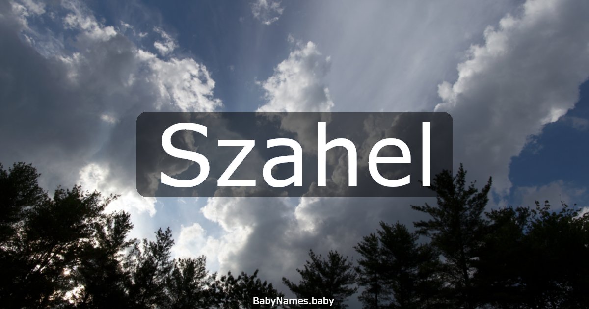 Szahel