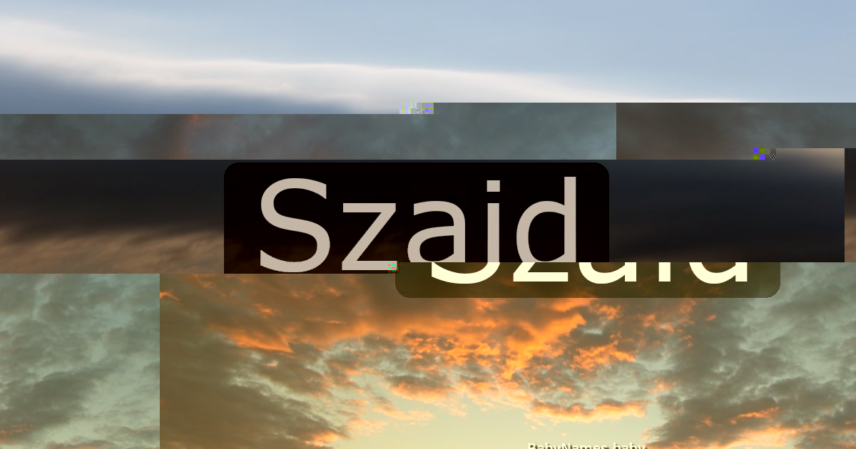 Szaid