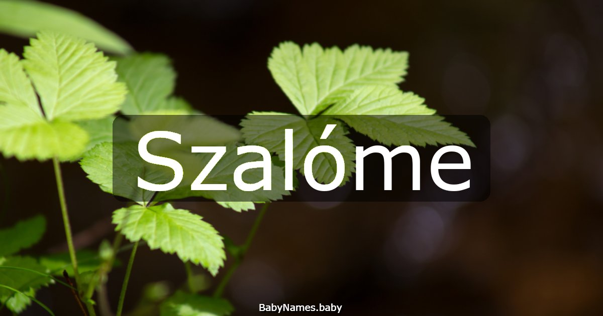 Szalóme
