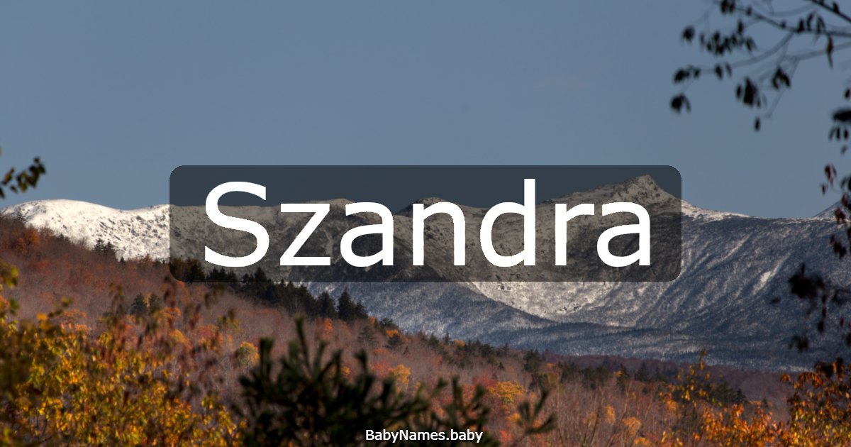 Szandra