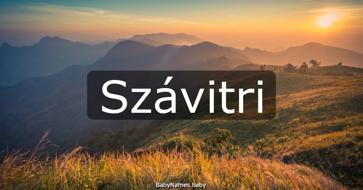 Szávitri