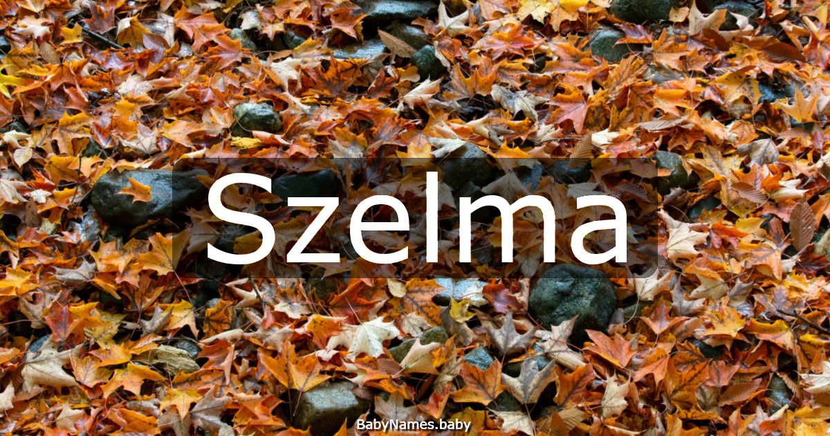 Szelma