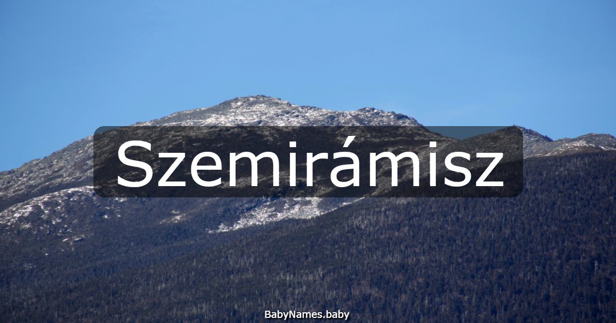 Szemirámisz