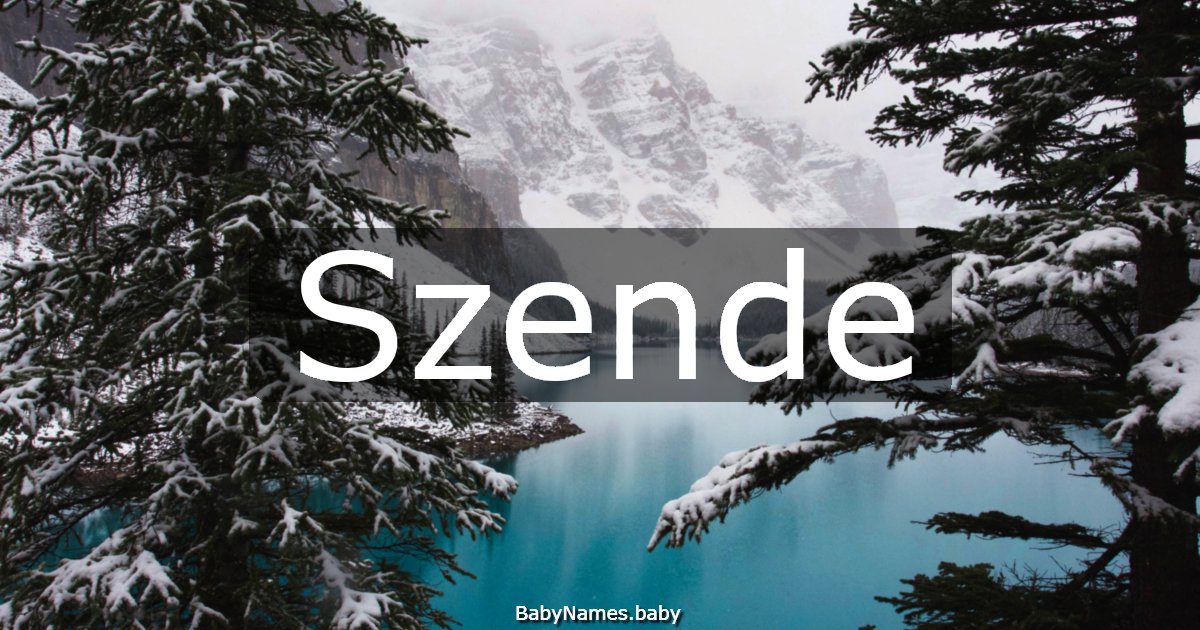 Szende