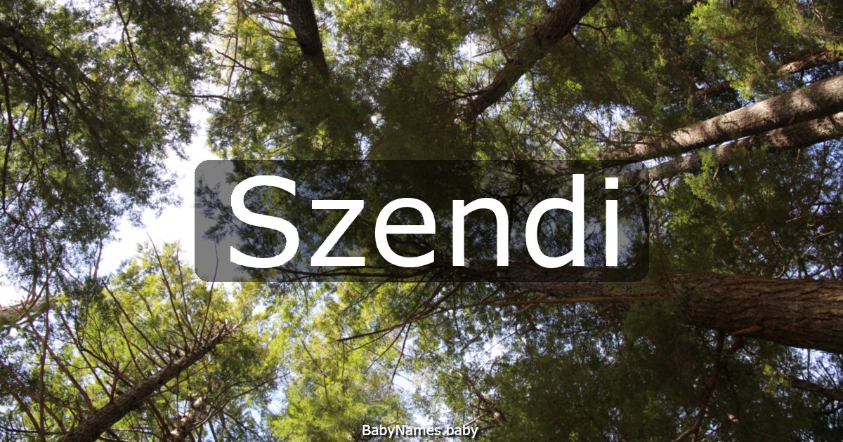 Szendi