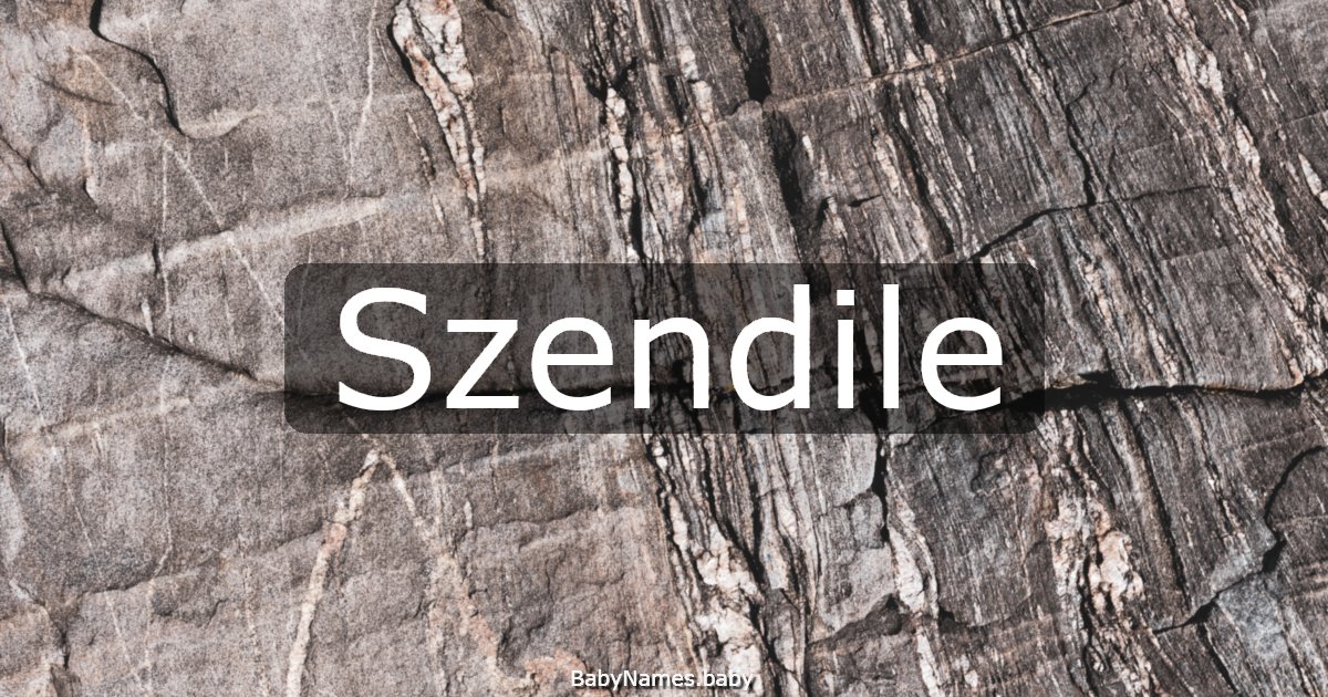 Szendile