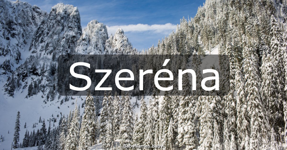 Szeréna