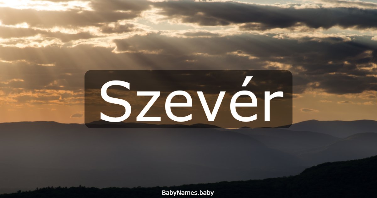 Szevér