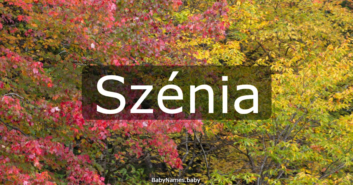 Szénia