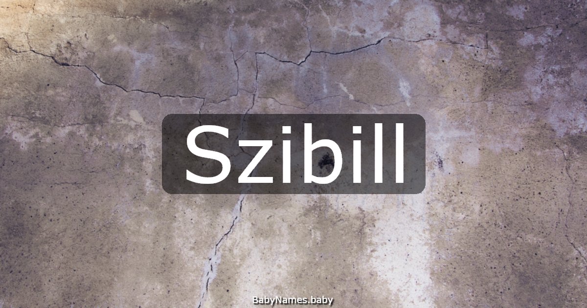 Szibill