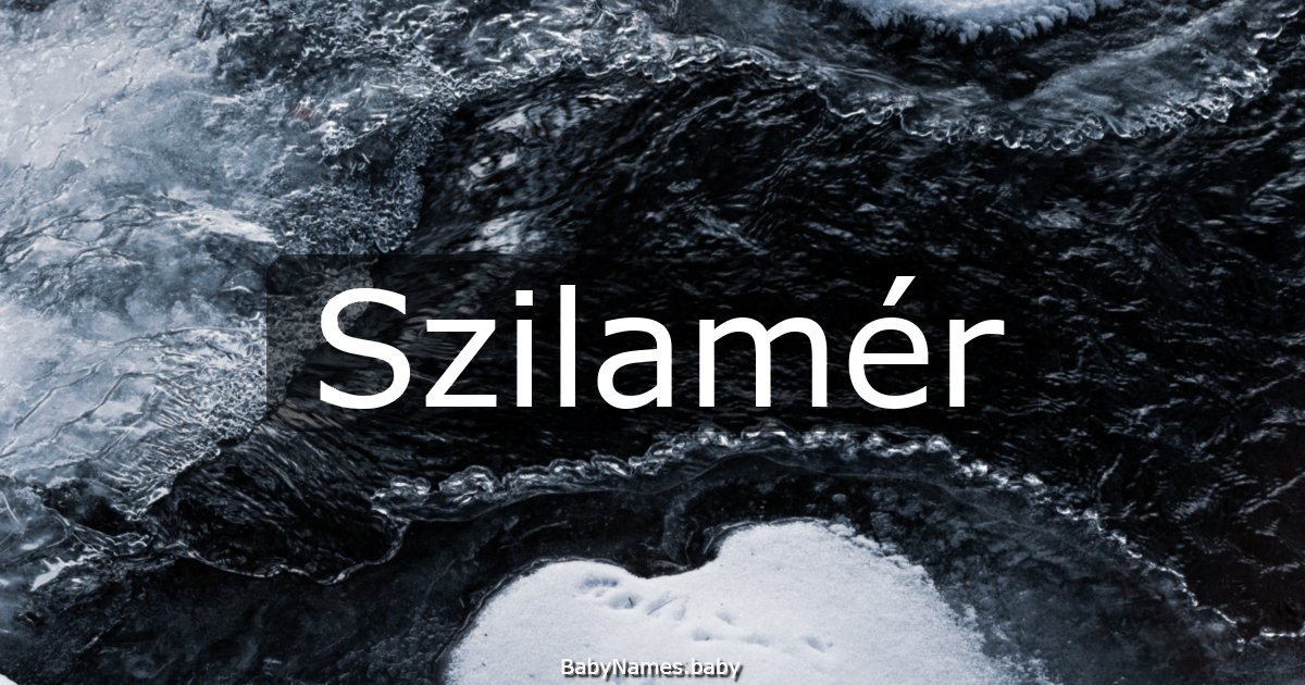 Szilamér