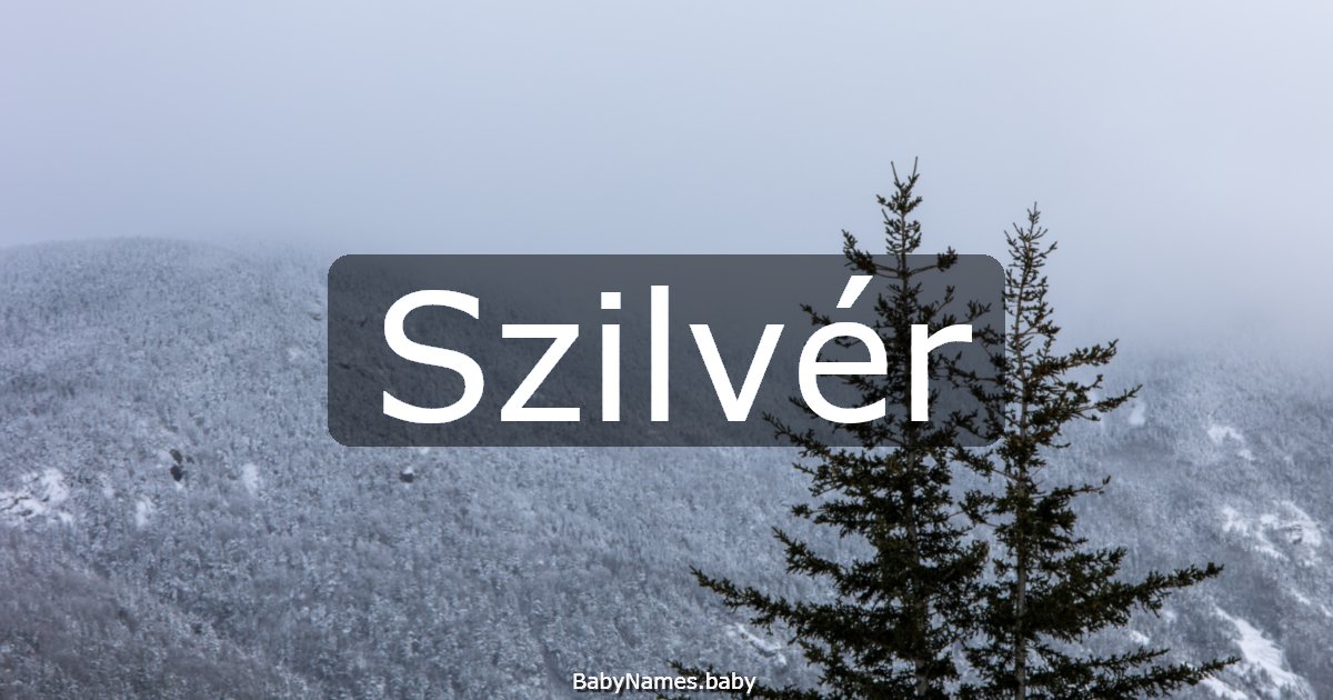 Szilvér