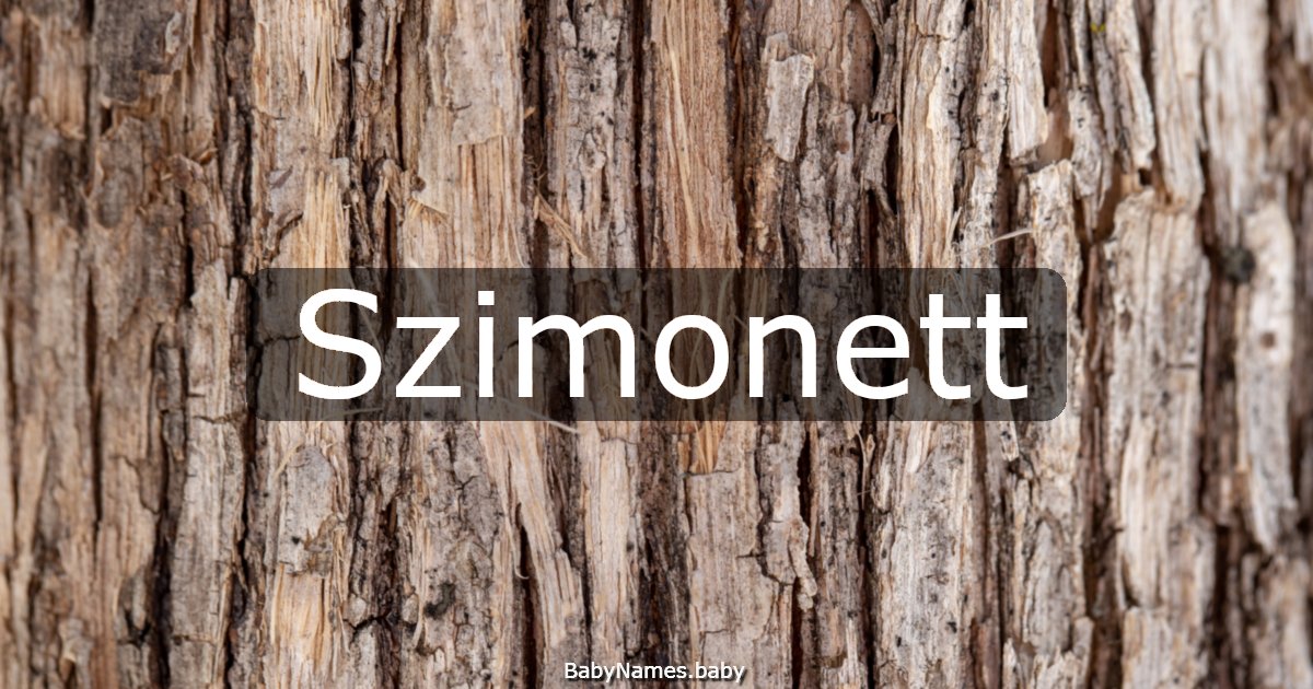 Szimonett