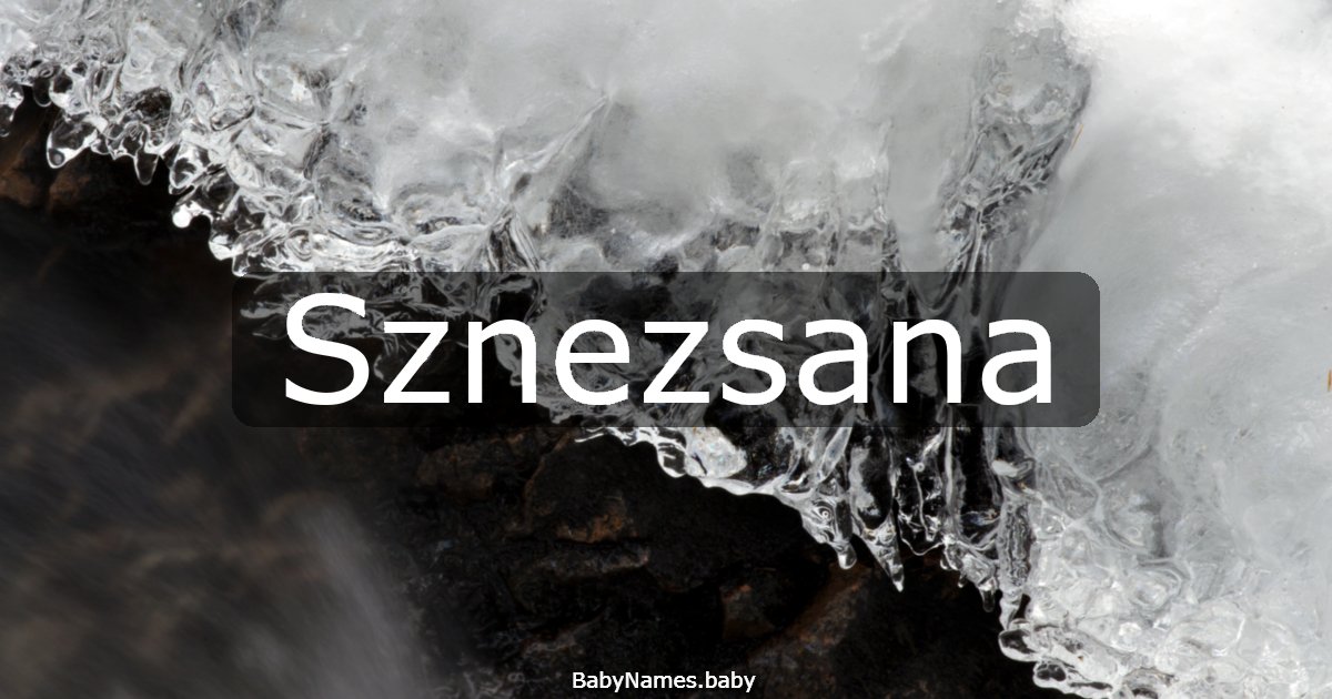Sznezsana