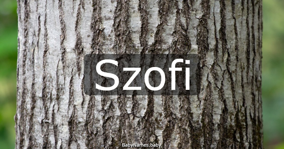 Szofi