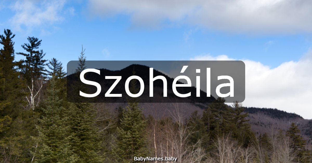 Szohéila