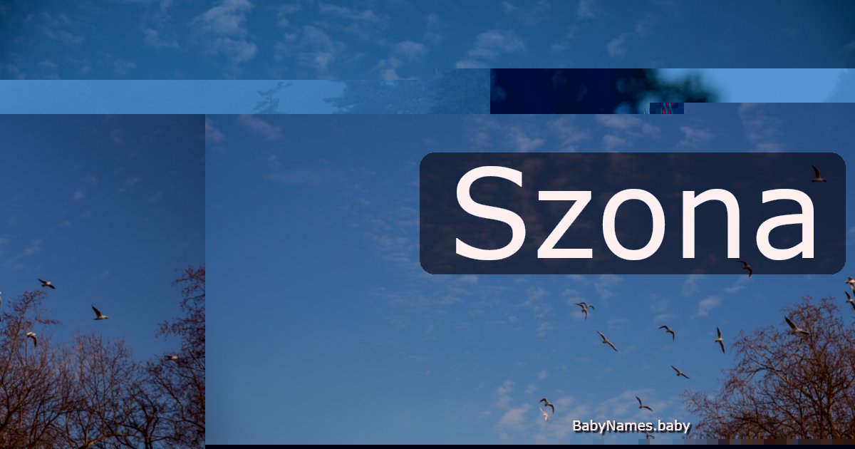 Szona