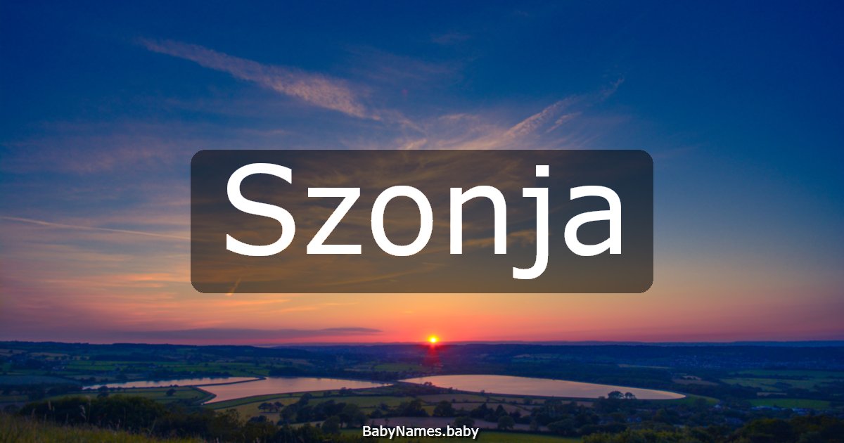 Szonja