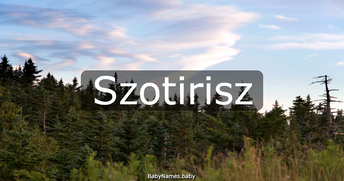 Szotirisz