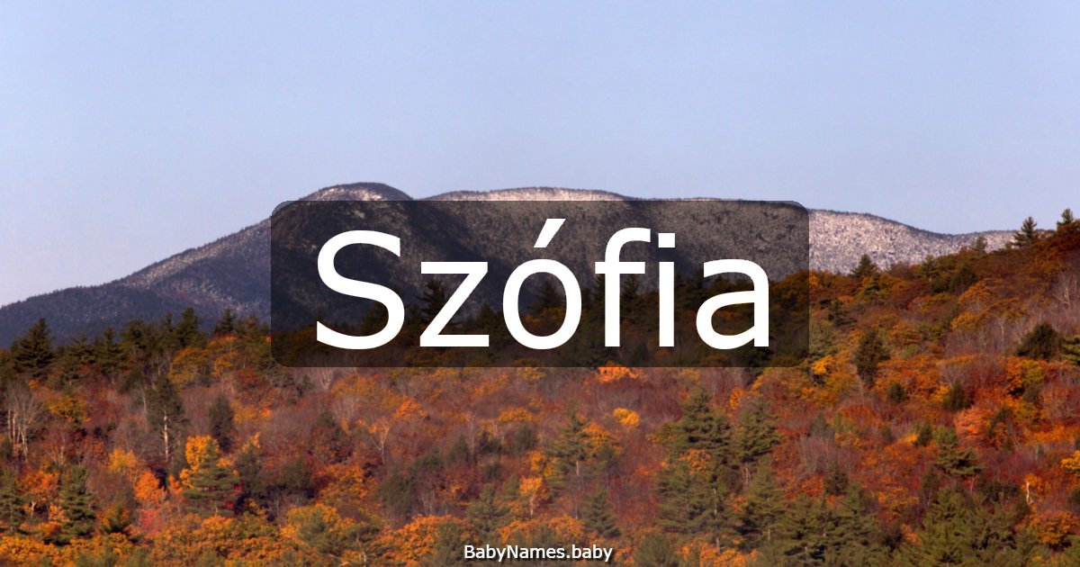 Szófia