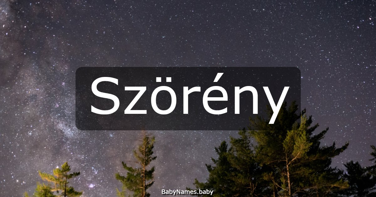 Szörény