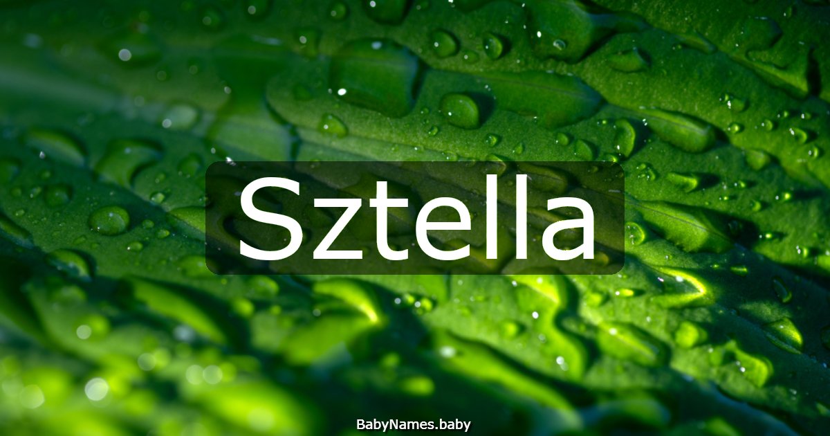 Sztella