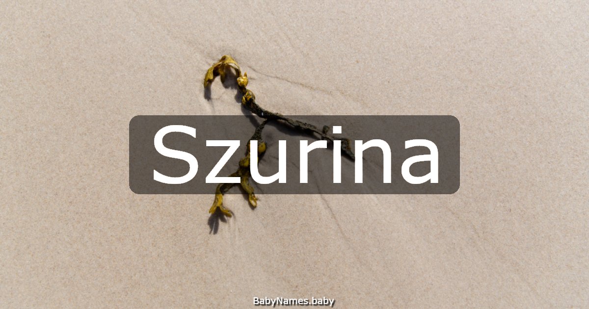 Szurina