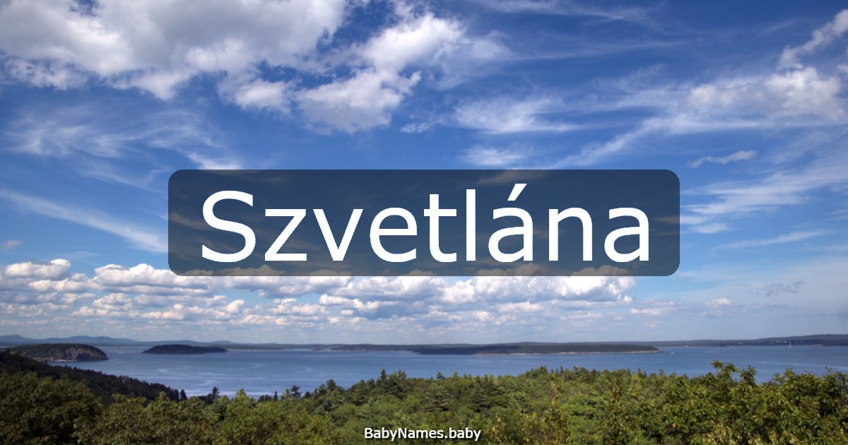 Szvetlána