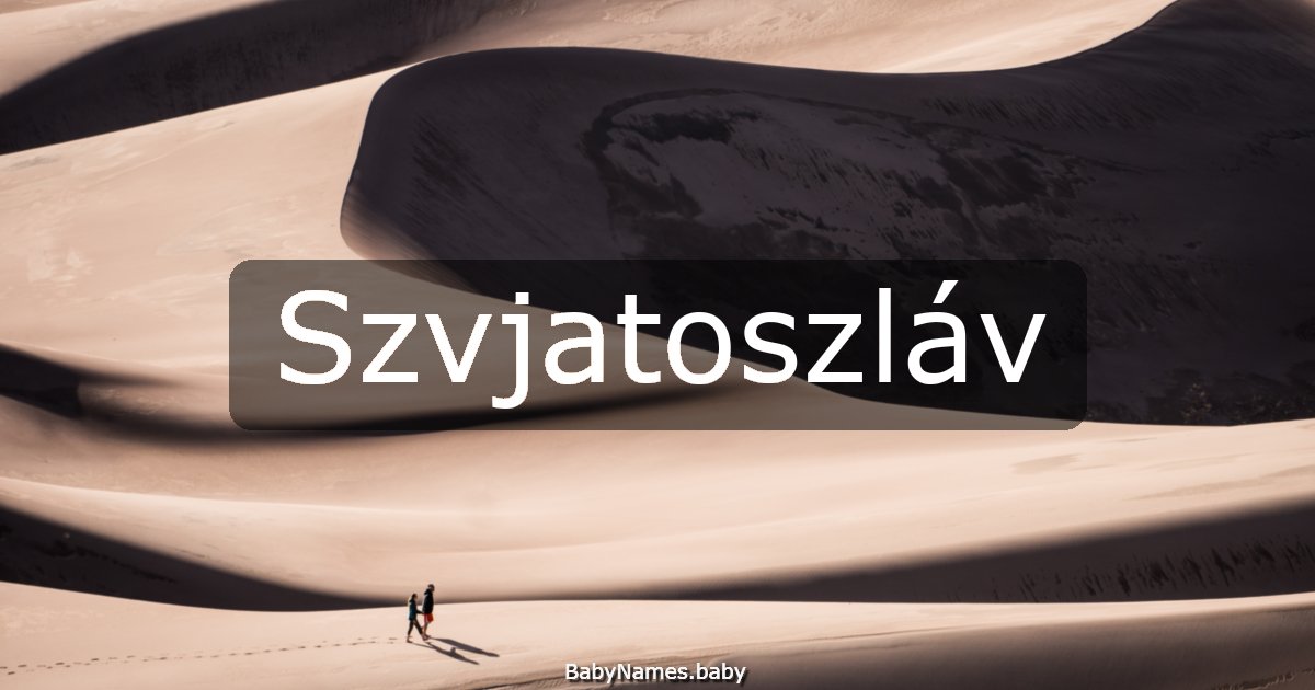 Szvjatoszláv