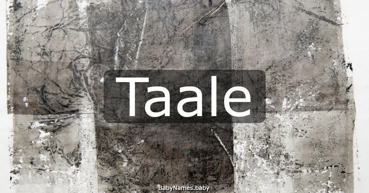 Taale