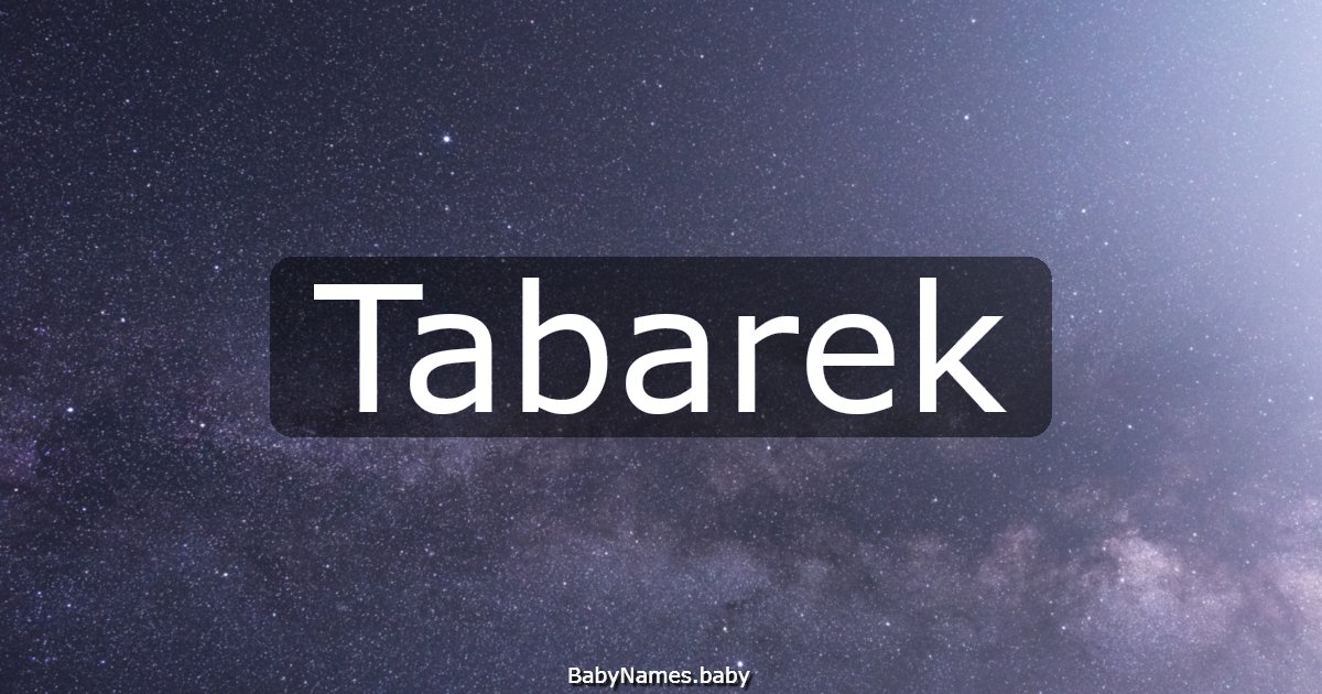 Tabarek