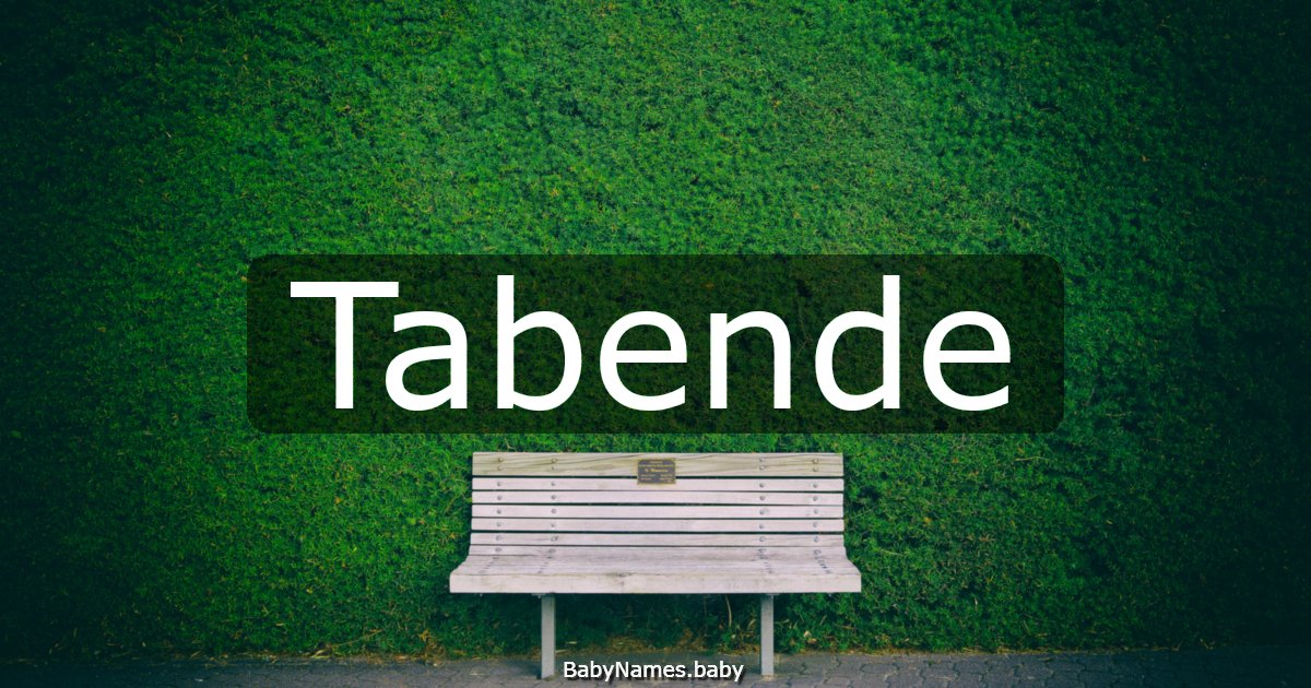 Tabende