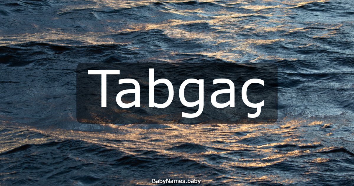Tabgaç
