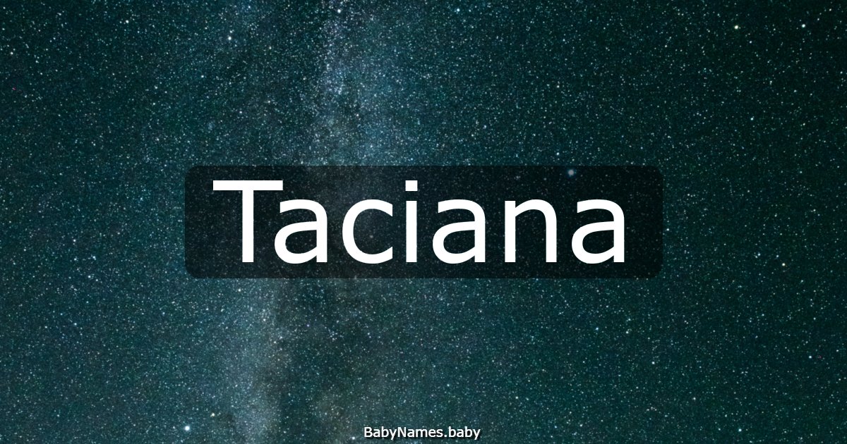 Taciana