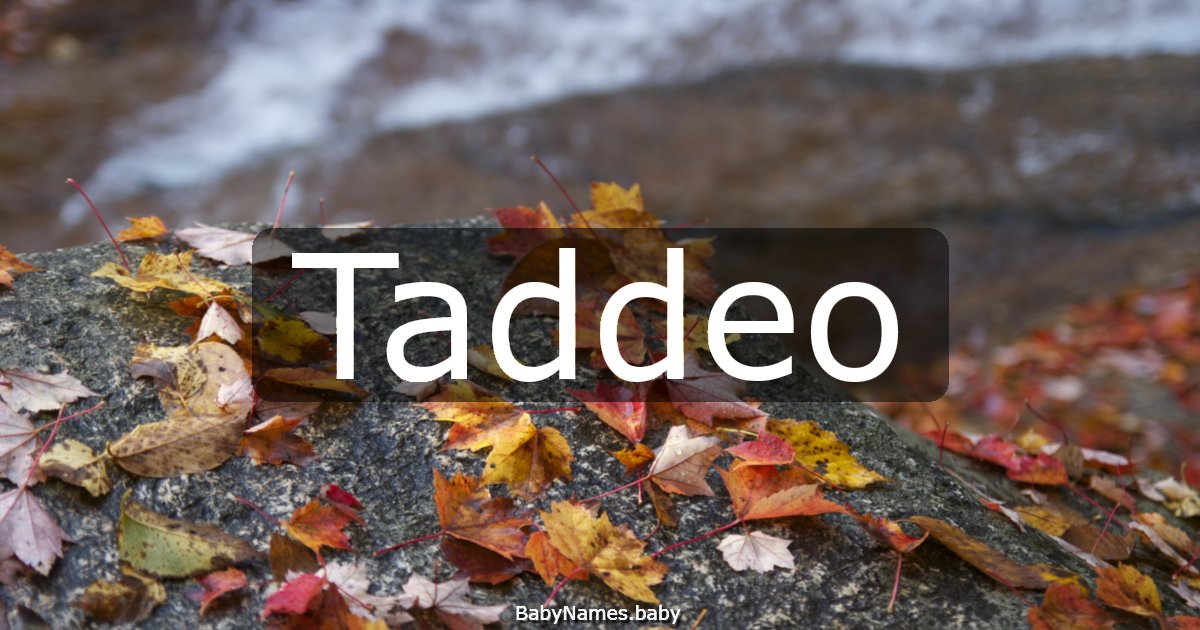 Taddeo