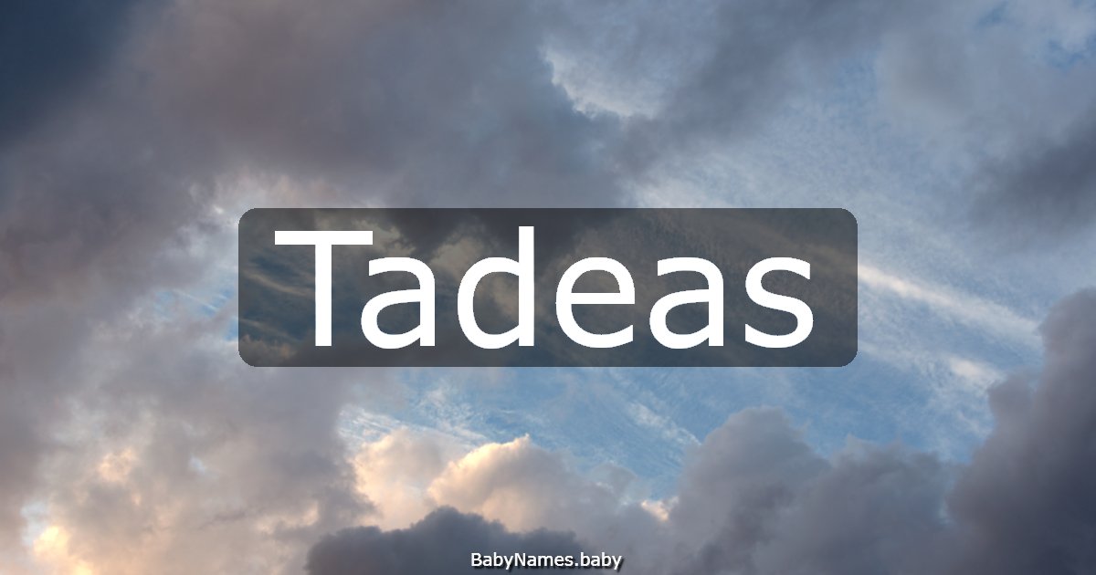 Tadeas