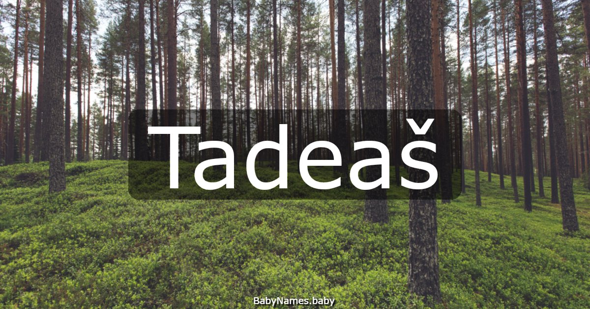 Tadeaš