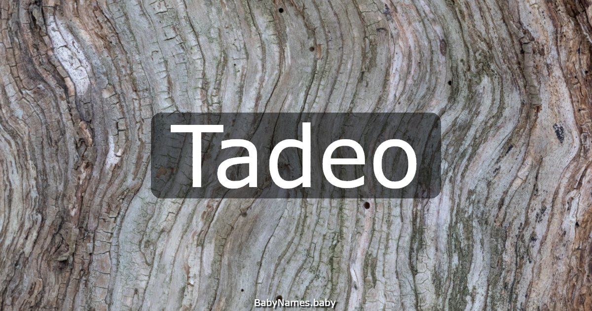 Tadeo