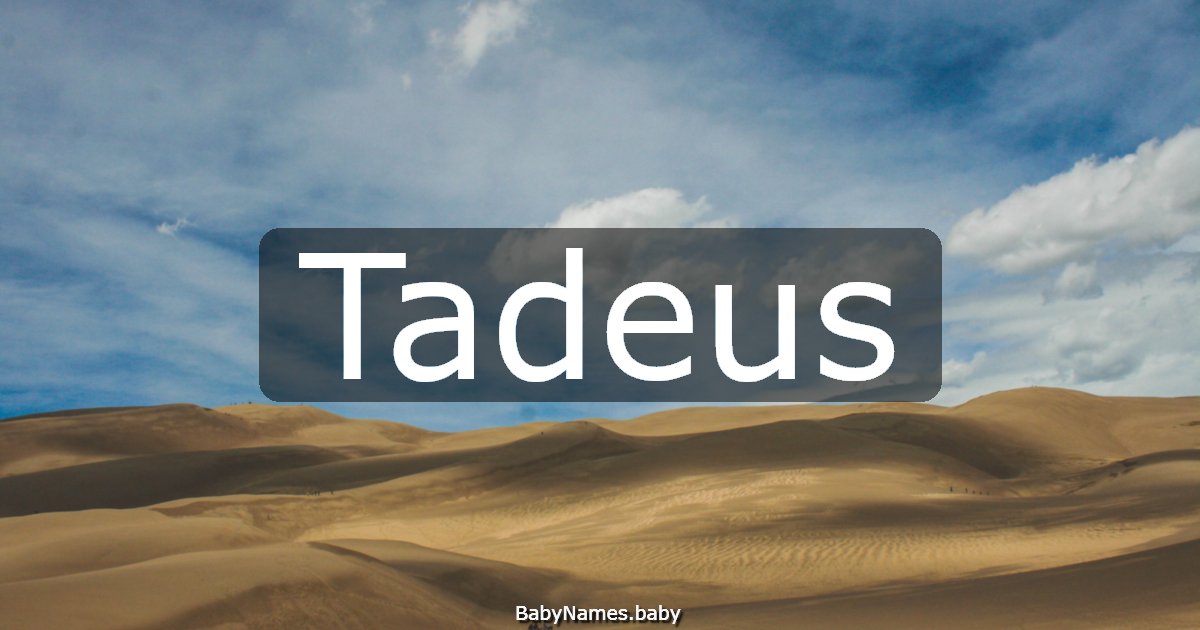 Tadeus