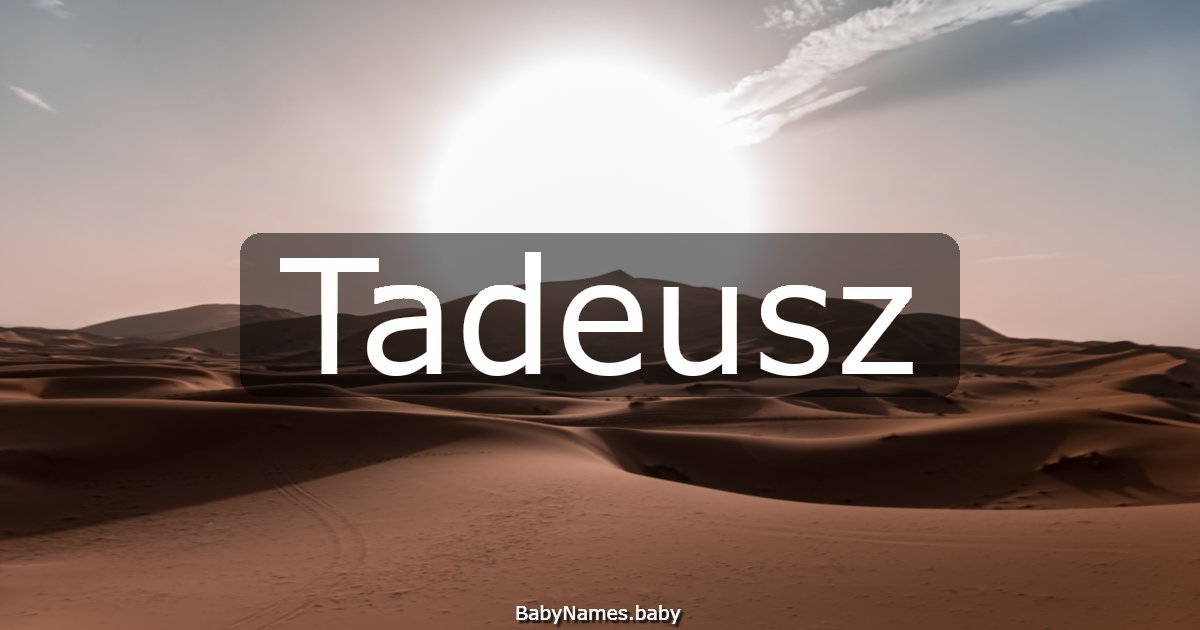 Tadeusz
