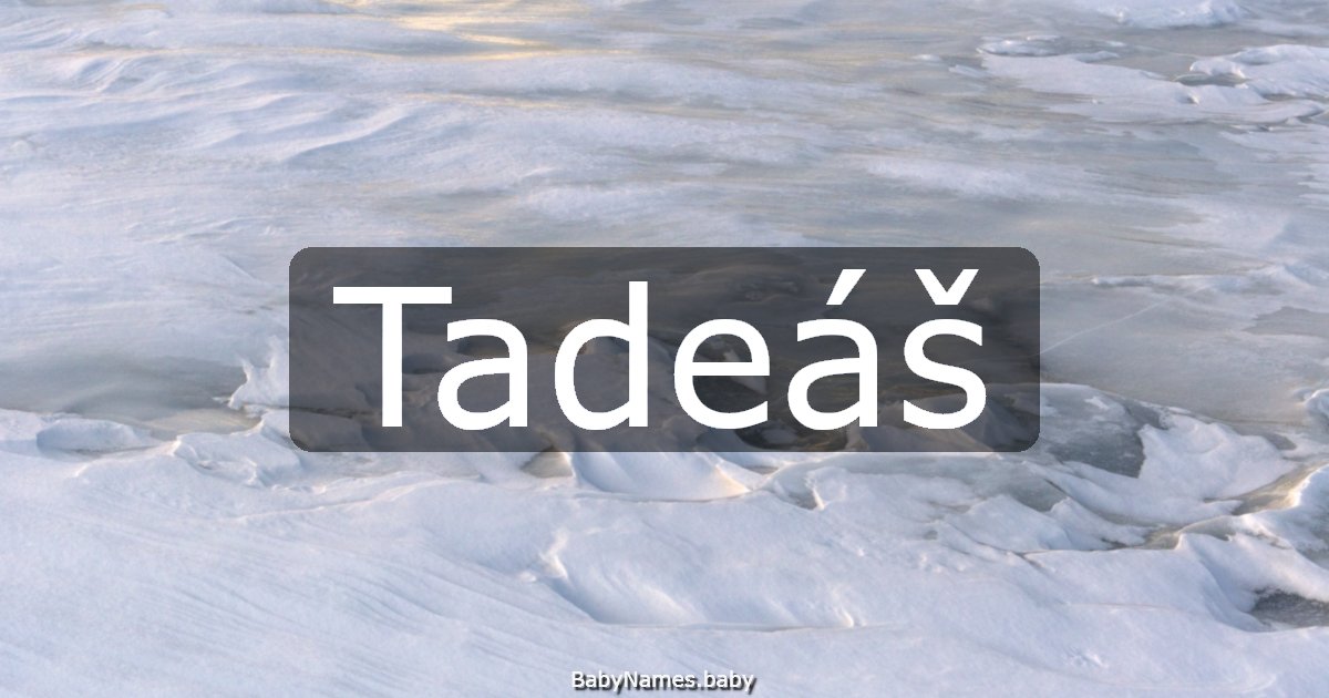 Tadeáš