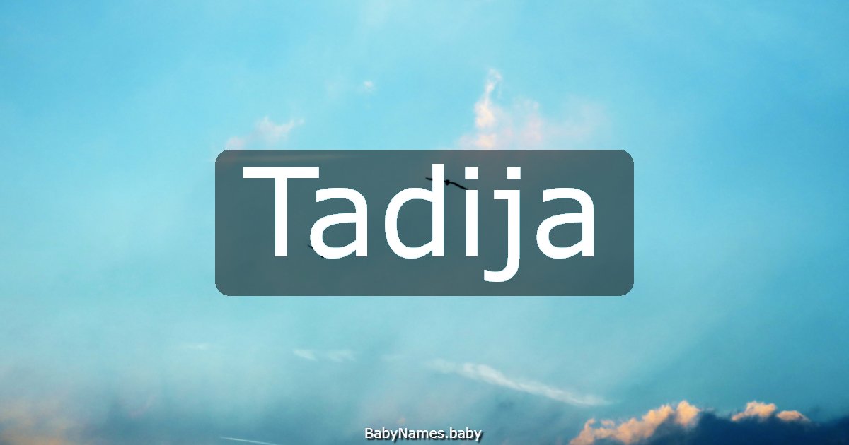 Tadija