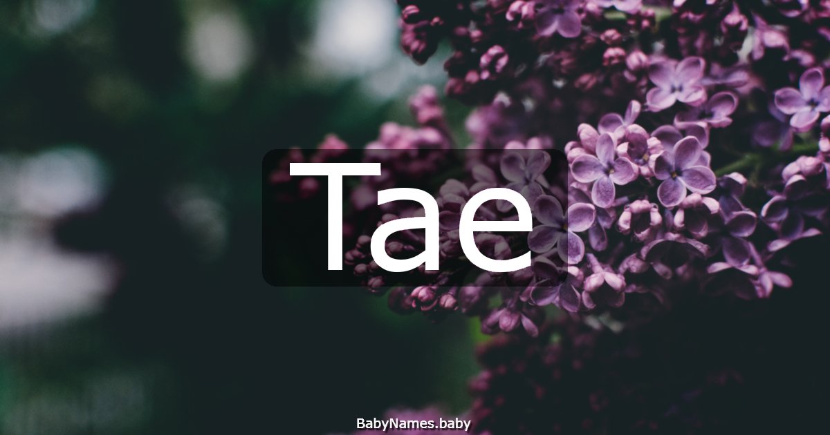 Tae