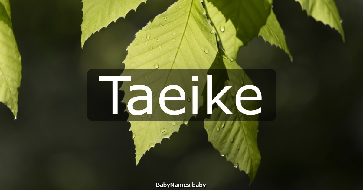 Taeike